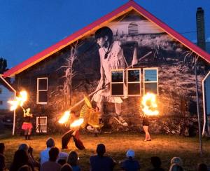 friday the 13th fire dancers - nelly higginbotham